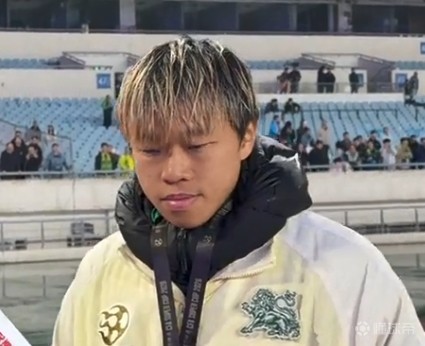 媒体人：国安球员茹子楠已经回香港治疗伤病了